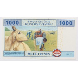 Közép-Afrikai Államok Gabon 1000 frank 2002