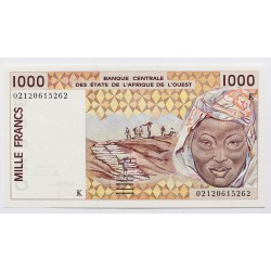 Nyugat-Afrikai Államok Szenegál 1000 frank 2002
