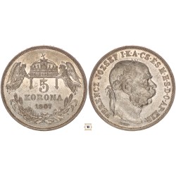 Ferenc József 5 korona 1907 KB
