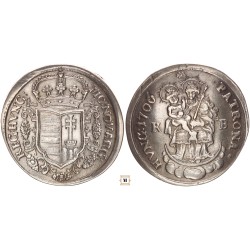 II. Rákóczi Ferenc 1/2 tallér 1706 KB