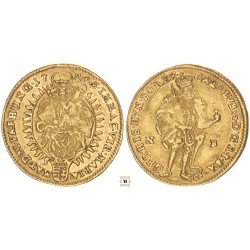 III. Károly dukát 1720 NB - Nagybánya