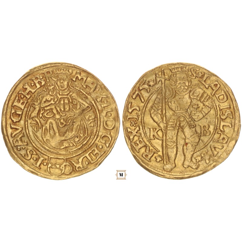 Miksa aranyforint 1575 KB