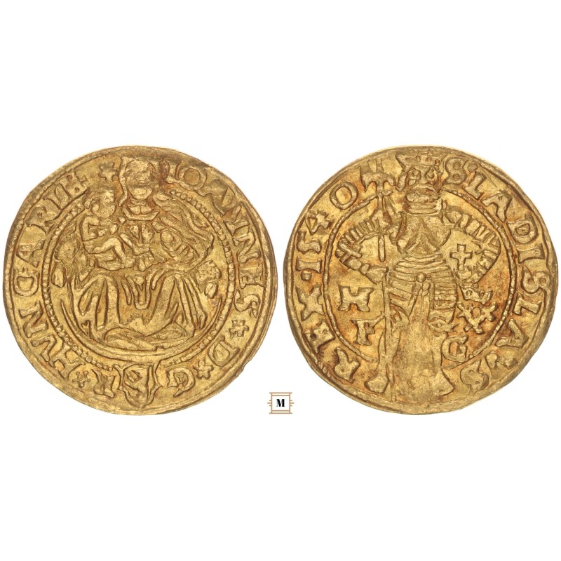 Szapolyai János aranyforint 1540 Kolozsvár