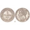 Belgium, 5 francs 1849