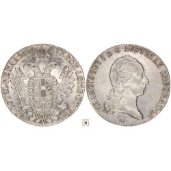I. Ferenc 1/2 tallér 1824 B - Körmöcbánya