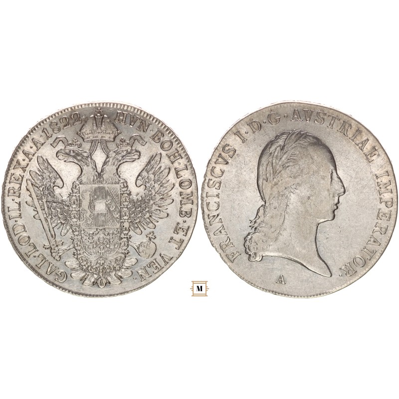 I. Ferenc tallér 1822 A