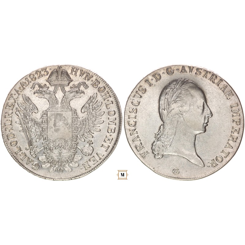 I. Ferenc tallér 1823 G - Nagybánya
