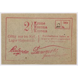 Hadifogolytábor Hajmáskér 2 korona