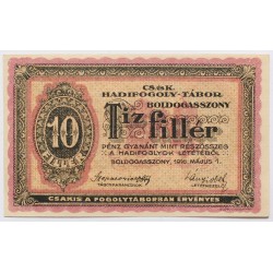 Hadifogolytábor Boldogasszony 10 fillér 1916