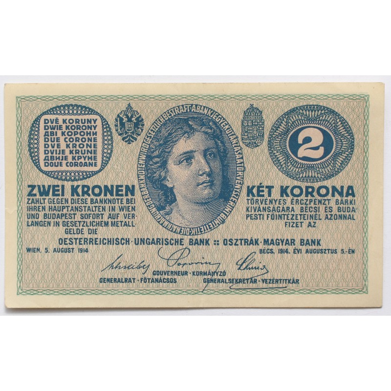 2 korona 1914 C sorozat