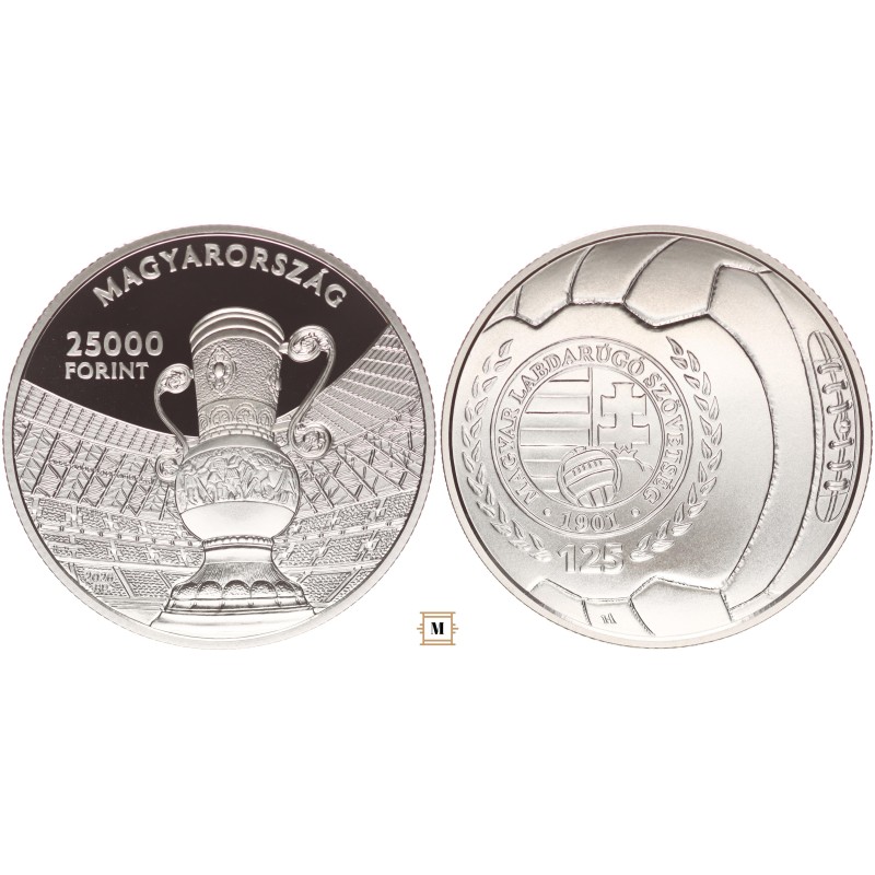 25 000 forint MLSZ alapításának 125. évford. 2026 BP