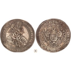 I. Lipót tallér 1697 KB
