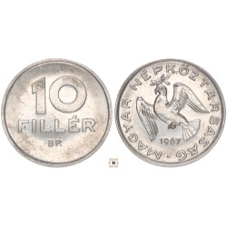 10 fillér 1967 BP