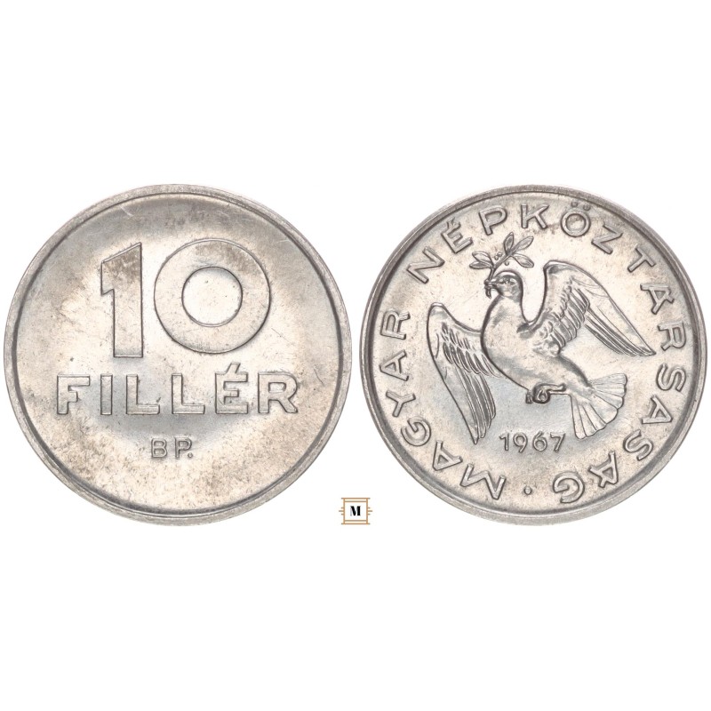 10 fillér 1967 BP
