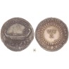 Magyar Numizmatikai Társulat 10. évfordulójára 1901-1911 ezüst emlékérem