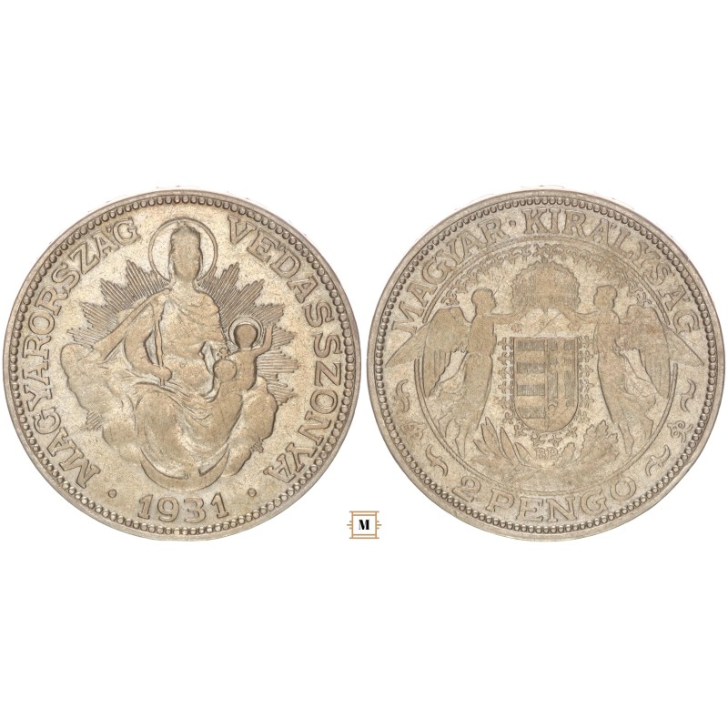 2 pengő 1931 BP