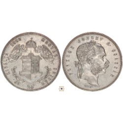 Ferenc József 1 forint 1869 GyF