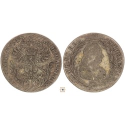 Mária Terézia 20 krajcár 1768 EvS-AS Prága