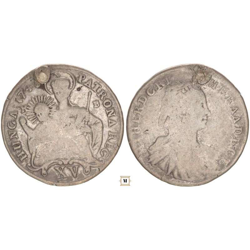 Mária Terézia 20 krajcár 1746 K-B