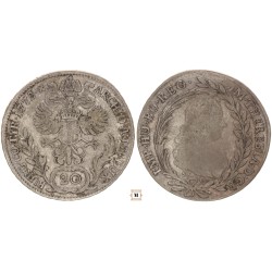 Mária Terézia 20 krajcár 1772 SC Günzburg