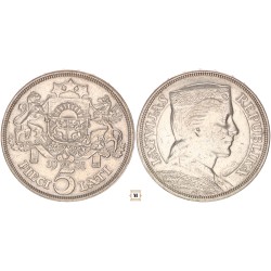 Lettország 5 lati 1931