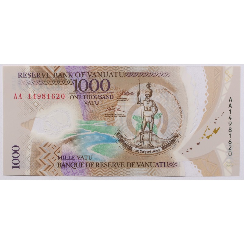 Vanuatu 1000 vatu 2014