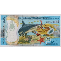 Costa Rica 2000 colon 2018