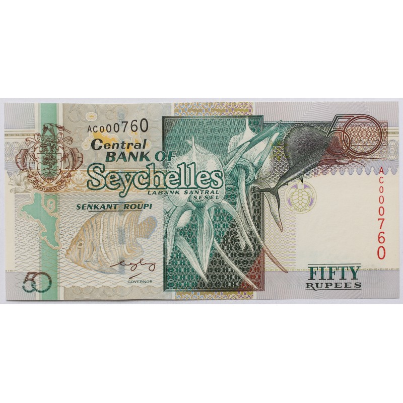 Seychelles-szigetek 50 rúpia én./2005/