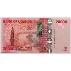 Uganda 20000 schillings 2010
