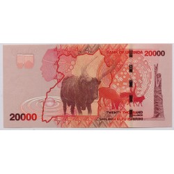 Uganda 20000 schillings 2010