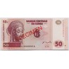 Kongó 50 frank 2000 Specimen Minta