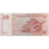 Kongó 20 frank 1997 Specimen Minta