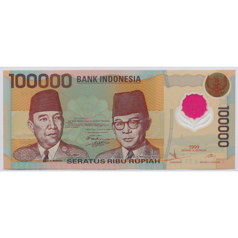 Indonézia 10000 rupiah 1999