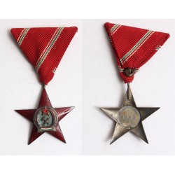 MNK érdemérem ezüst fokozata