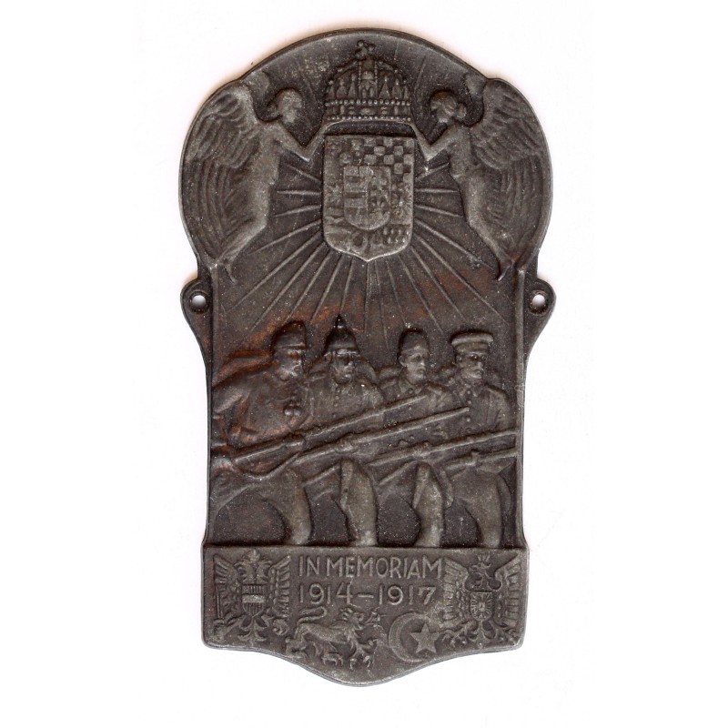 In memoriam 1914-1918 jelvény - Orsz. Hadsegélyező bizottság jelvény osztálya