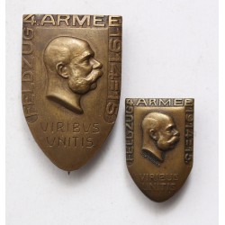 4. Hadsereg hadjárata 1914-15 sapkajelvény