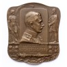 Károly főherceg hadseregcsoport 1916 bronz plakett, H.Kautsch