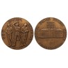 Pápai Református Kollégium 1531-1931 bronz érem, Beck Ö. Fülöp