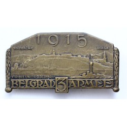 3. Hadsereg Belgrád 1915 sapkajelvény