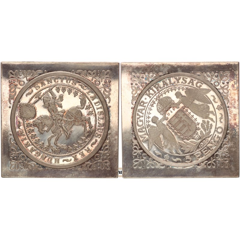 5 pengő Szent László 1929 BP ARTEX Csegely
