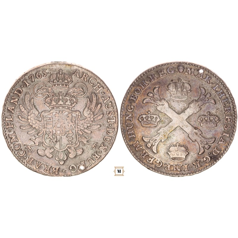 Mária Terézia koronatallér 1765 Brüsszel