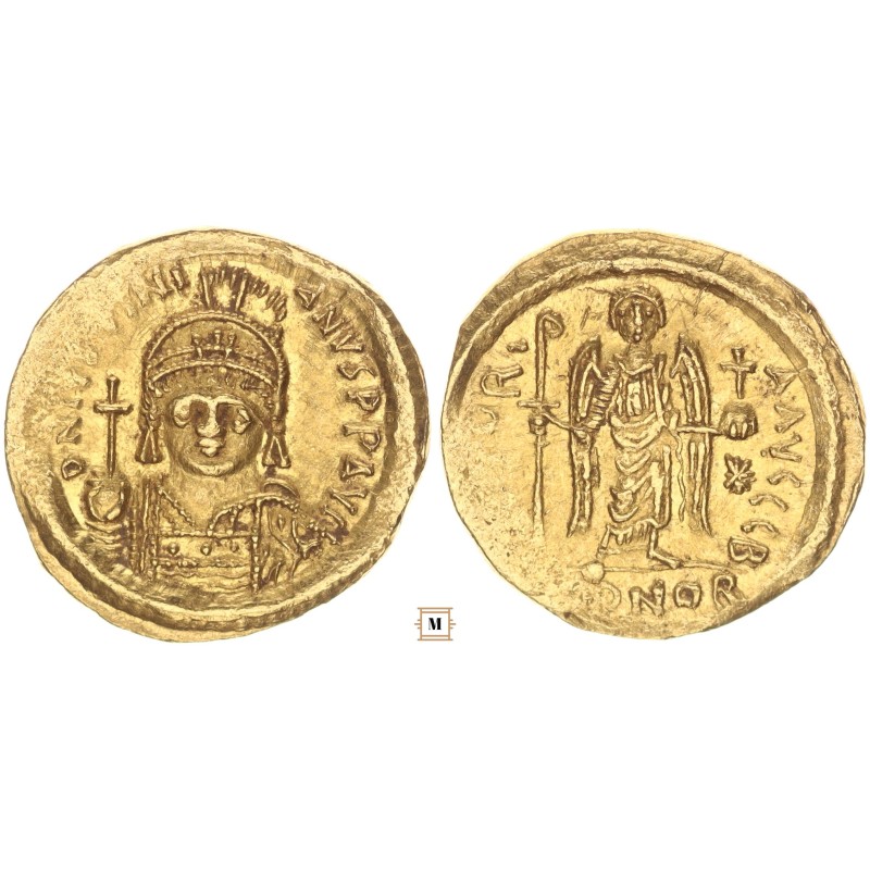 I. Justinianus(545-565) solidus Konstantinápoly