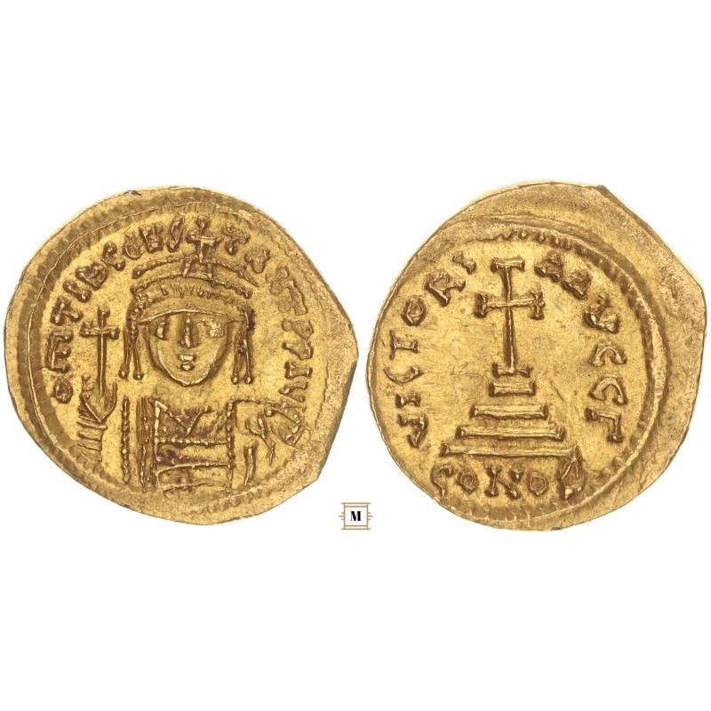 II. Tiberius Constantine(578-582) solidus Konstantinápoly