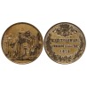 Székesfehérvári országos kiállítás 1879 bronz érem