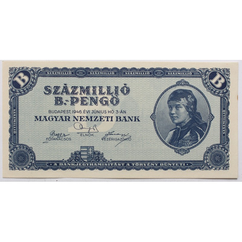 Százmillió B.-Pengő 1946