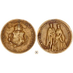 Ferenc József és Erzsébet királyné buda pesti koronázás emlékére 1867