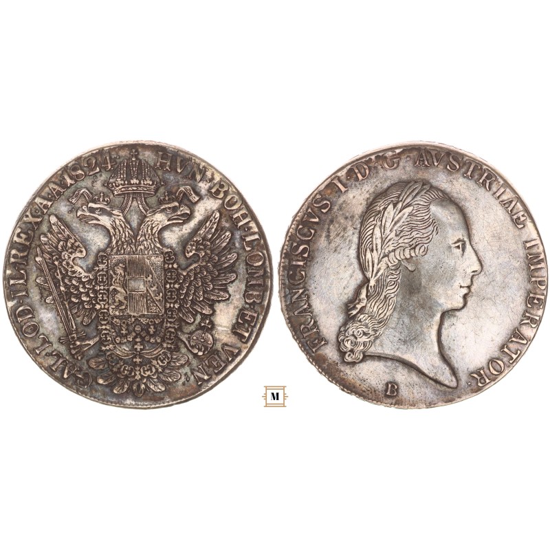 I. Ferenc tallér 1824 B