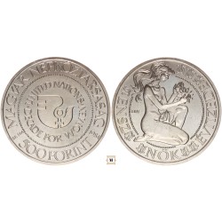 500 forint Nők évtizede 1984 BP