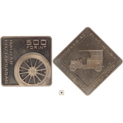 500 forint Postaautó 2005 BP