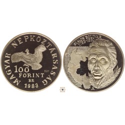 100 forint Simon Bolivar 1983 BP